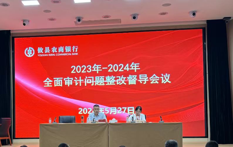 攸县农商银行召开2023年—2024年全面审计问题整改督导会议